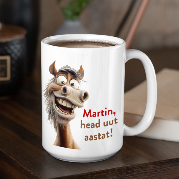 XL kruus "Head uut aastat!" Sinu valitud nimega (450ml)