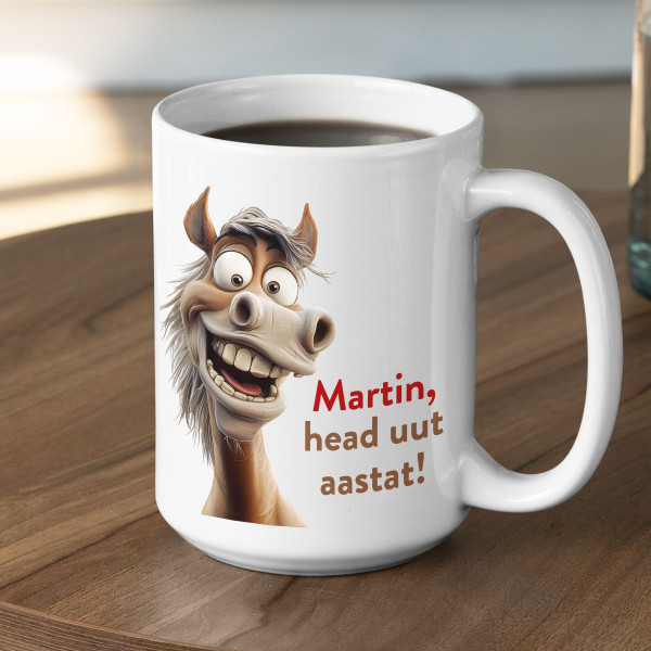 XL kruus "Head uut aastat!" Sinu valitud nimega (450ml)