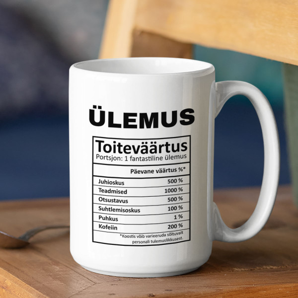 XL kruus "Ülemuse kompositsioon" (450ml)