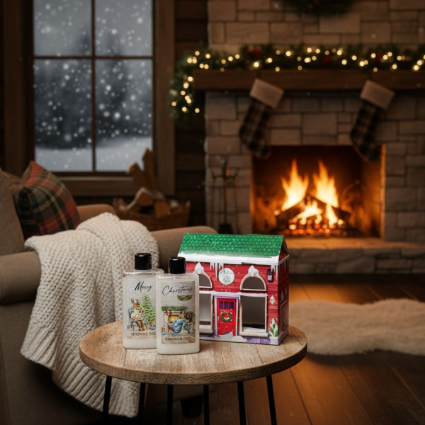 Jõulukosmeetika komplekt: 2 x dušigeel (200 ml)