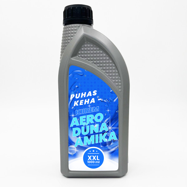 XXL dušigeel "Puhas keha - kiirem aerodünaamika" (1000ml) XXL dušigeel "Puhas keha - kiirem aerodünaamika" (1000ml)