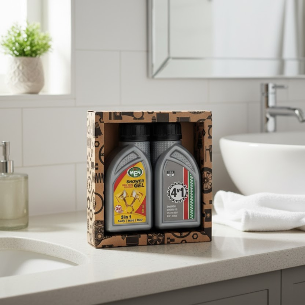 Kinkekomplekt - dušigeel 2x250ml "Shower Gel + 4in1"