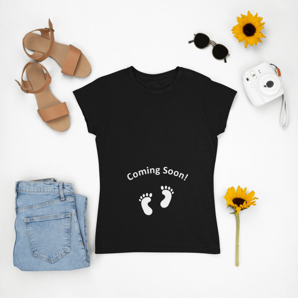 Naiste T-särk "Coming soon"
