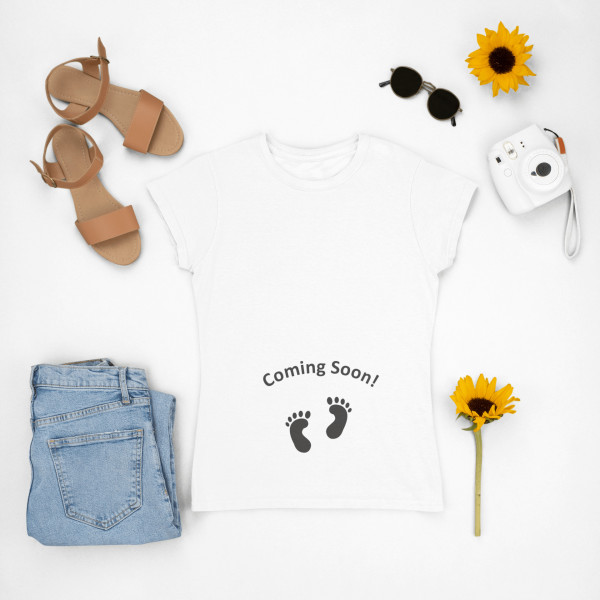 Naiste T-särk "Coming soon"